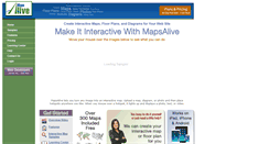 Desktop Screenshot of mapsalive.com