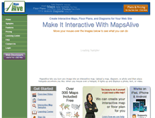 Tablet Screenshot of mapsalive.com